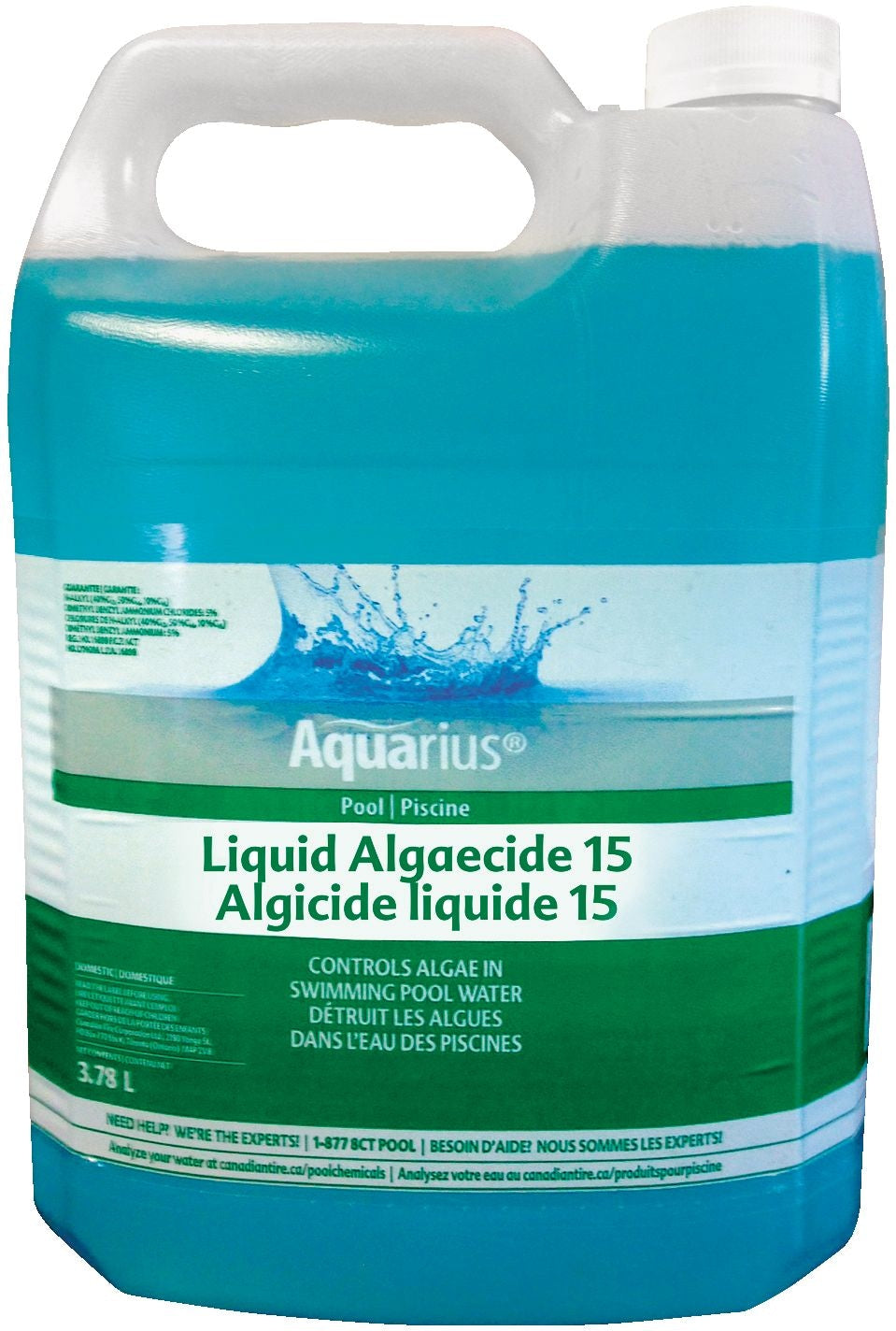 Liquid Algaecide 15%, 3.78-L B5Q8 - product image 1