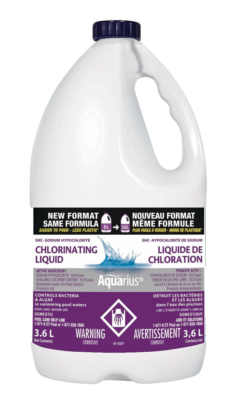 liquid Pool Chlorine, 3.6-L G1B9