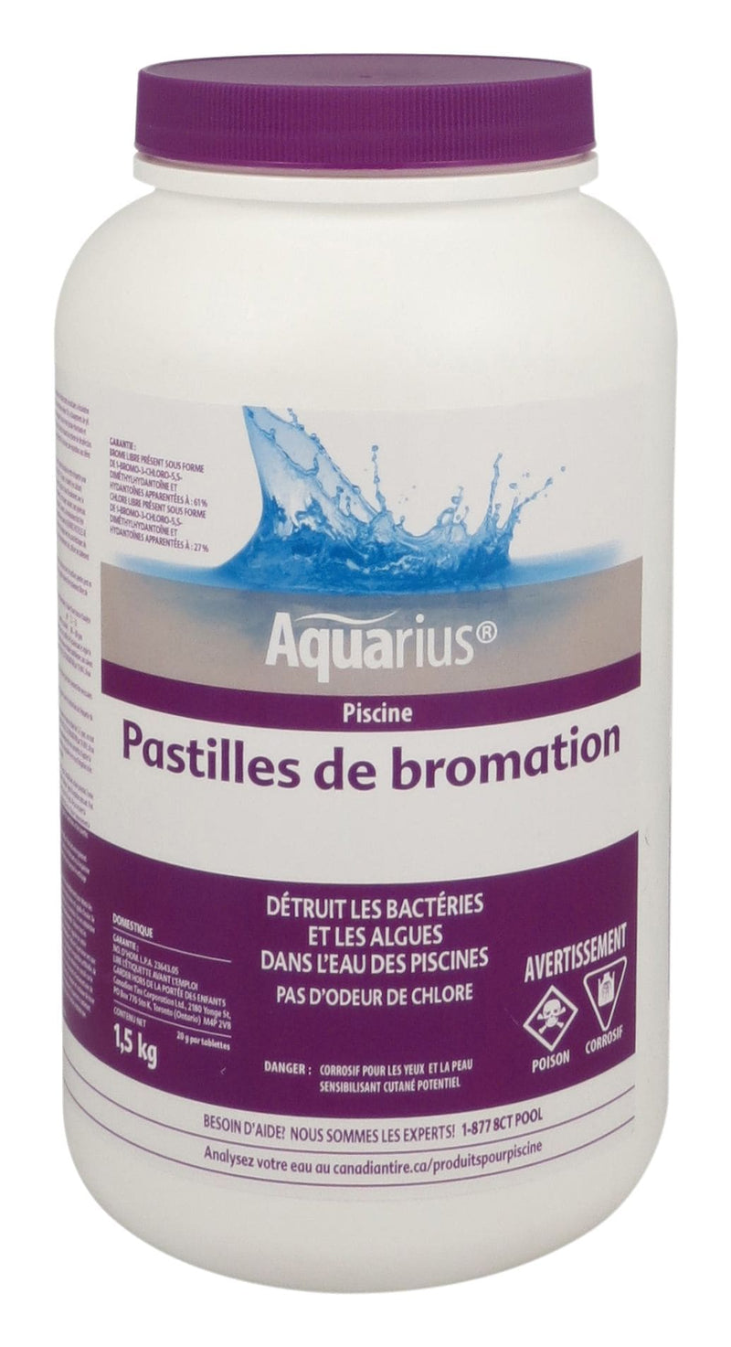 Pool Bromine Tablet, 1.5-kg U5N2