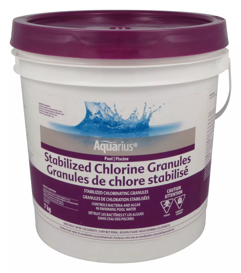 Pool Stabilized Granular Chlorine, 7kg U4S5