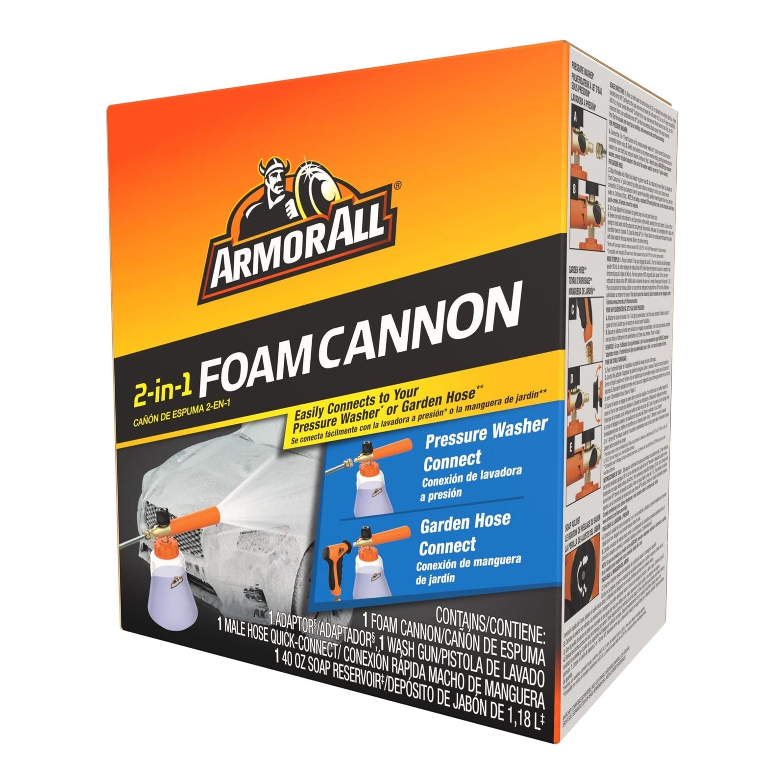 All 2-in-1 Foam Cannon with Adapter, 1.2-L O6Y0 - product image 1