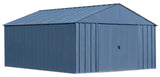 Classic 12x14-ft Blue Grey Corrosion-Resistant Steel Shed B9O0 - product image 3