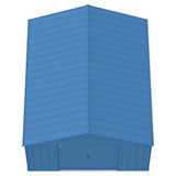 Classic 12x14-ft Blue Grey Corrosion-Resistant Steel Shed B9O0 - product image 4