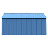 Classic 12x14-ft Blue Grey Corrosion-Resistant Steel Shed B9O0 - product image 5