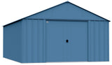 Classic 12x17-ft Blue Grey Corrosion-Resistant Metal Shed H7F3 - product image 1
