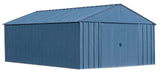 Classic 12x17-ft Blue Grey Corrosion-Resistant Metal Shed H7F3 - product image 2