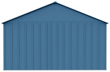 Classic 12x17-ft Blue Grey Corrosion-Resistant Metal Shed H7F3 - product image 5