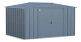 Classic Galvanized Steel Storage Shed, Blue Grey, 10-ft x 8-ft G5K0 - product image 1