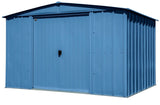 Classic Galvanized Steel Storage Shed, Blue Grey, 10-ft x 8-ft G5K0 - product image 3