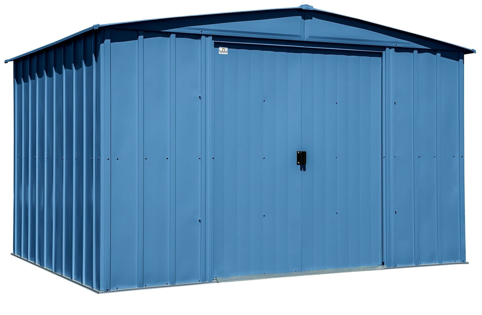 Classic Galvanized Steel Storage Shed, Blue Grey, 10-ft x 8-ft G5K0 - product image 5