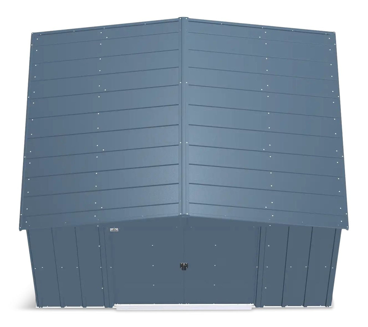 Classic Galvanized Steel Storage Shed, Blue Grey, 10-ft x 8-ft G5K0 - product image 8