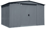 Classic Galvanized Steel Storage Shed, Charcoal, 10-ft x 8-ft Z3V0 - product image 5