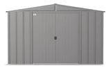 Classic Galvanized Steel Storage Shed, Charcoal, 10-ft x 8-ft Z3V0 - product image 6