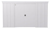 Classic Galvanized Steel Storage Shed, Flute Grey, 10-ft x 4-ft P5X2 - product image 3