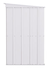 Classic Galvanized Steel Storage Shed, Flute Grey, 10-ft x 4-ft P5X2 - product image 5