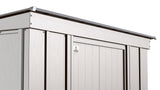 Classic Galvanized Steel Storage Shed, Flute Grey, 10-ft x 4-ft P5X2 - product image 7