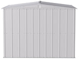 Classic Galvanized Steel Storage Shed, Flute Grey, 8-ft x 8-ft A9G9 - product image 7