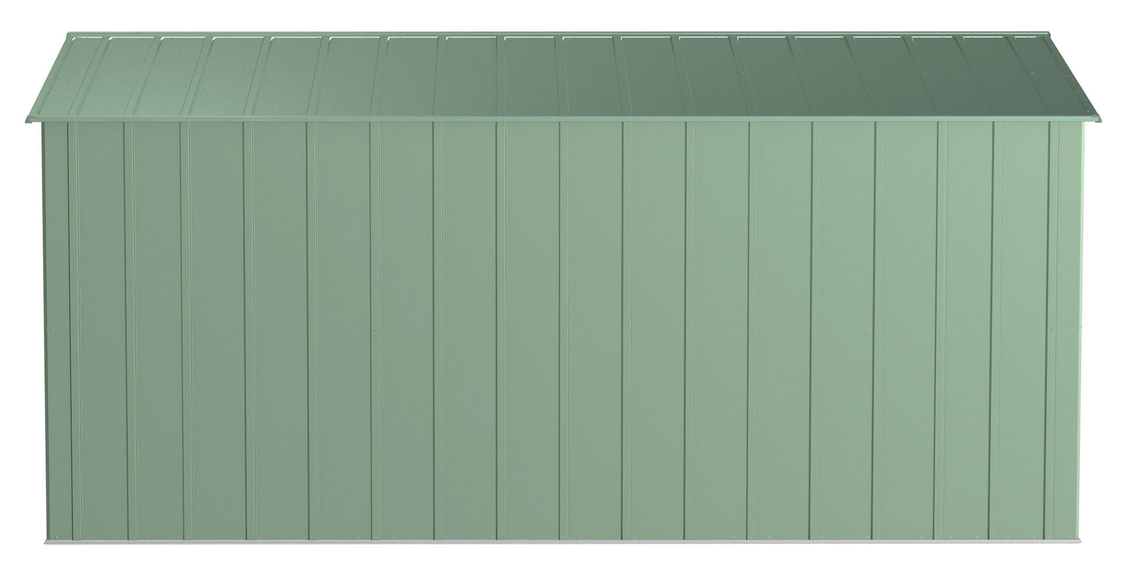 Classic Galvanized Steel Storage Shed, Sage Green, 10-ft x 14-ft G6A8 - product image 5