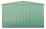 Classic Galvanized Steel Storage Shed, Sage Green, 10-ft x 14-ft P7K8 - product image 8