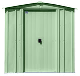 Classic Galvanized Steel Storage Shed, Sage Green, 6-ft x 5-ft W1S9 - product image 5