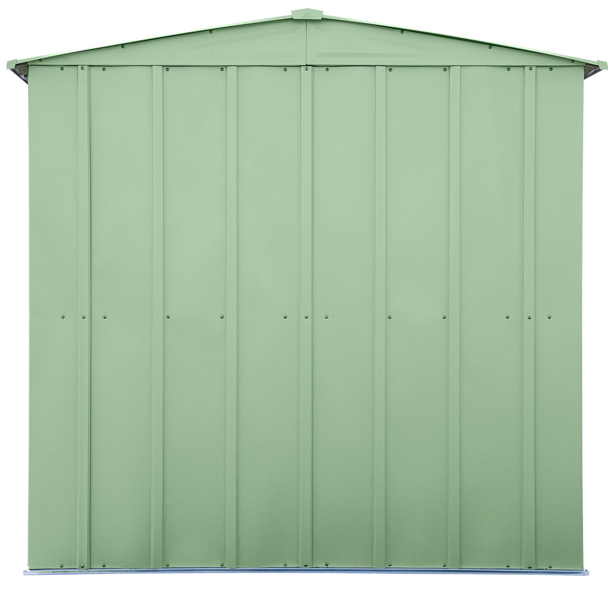 Classic Galvanized Steel Storage Shed, Sage Green, 6-ft x 5-ft W1S9 - product image 7