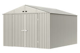 Elite 10x12-ft Cool Grey Corrosion-Resistant Steel Storage Shed Y2B9 - product image 2