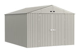 Elite 10x12-ft Cool Grey Corrosion-Resistant Steel Storage Shed B4F2 - product image 3