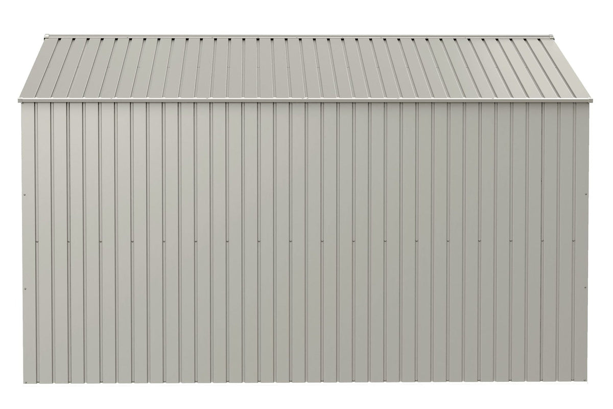 Elite 10x12-ft Cool Grey Corrosion-Resistant Steel Storage Shed B4F2 - product image 4