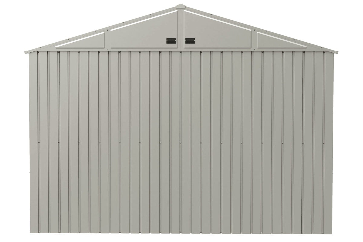 Elite 10x12-ft Cool Grey Corrosion-Resistant Steel Storage Shed B4F2 - product image 5