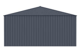 Elite 14x12-ft Anthracite Corrosion-Resistant Steel Shed G1Z4 - product image 7
