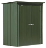 Elite 14x16-ft Anthracite Steel Storage Shed Q7Y0 - product image 1