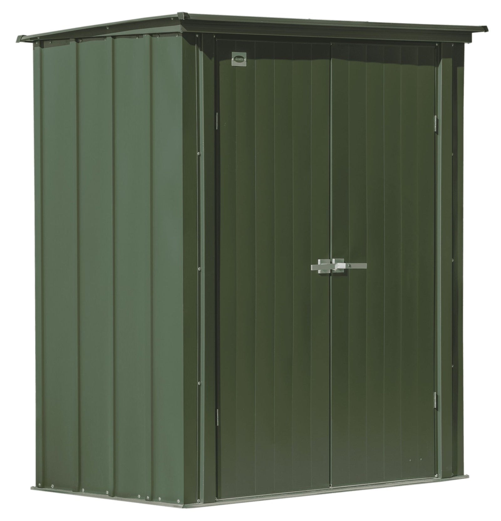 Elite 14x16-ft Anthracite Steel Storage Shed Q7Y0 - product image 1