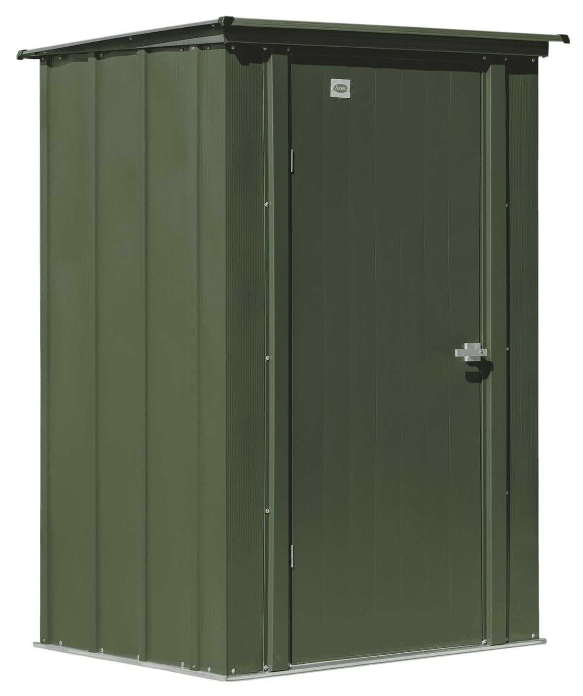 Elite 14x16-ft Anthracite Steel Storage Shed Q7Y0 - product image 2