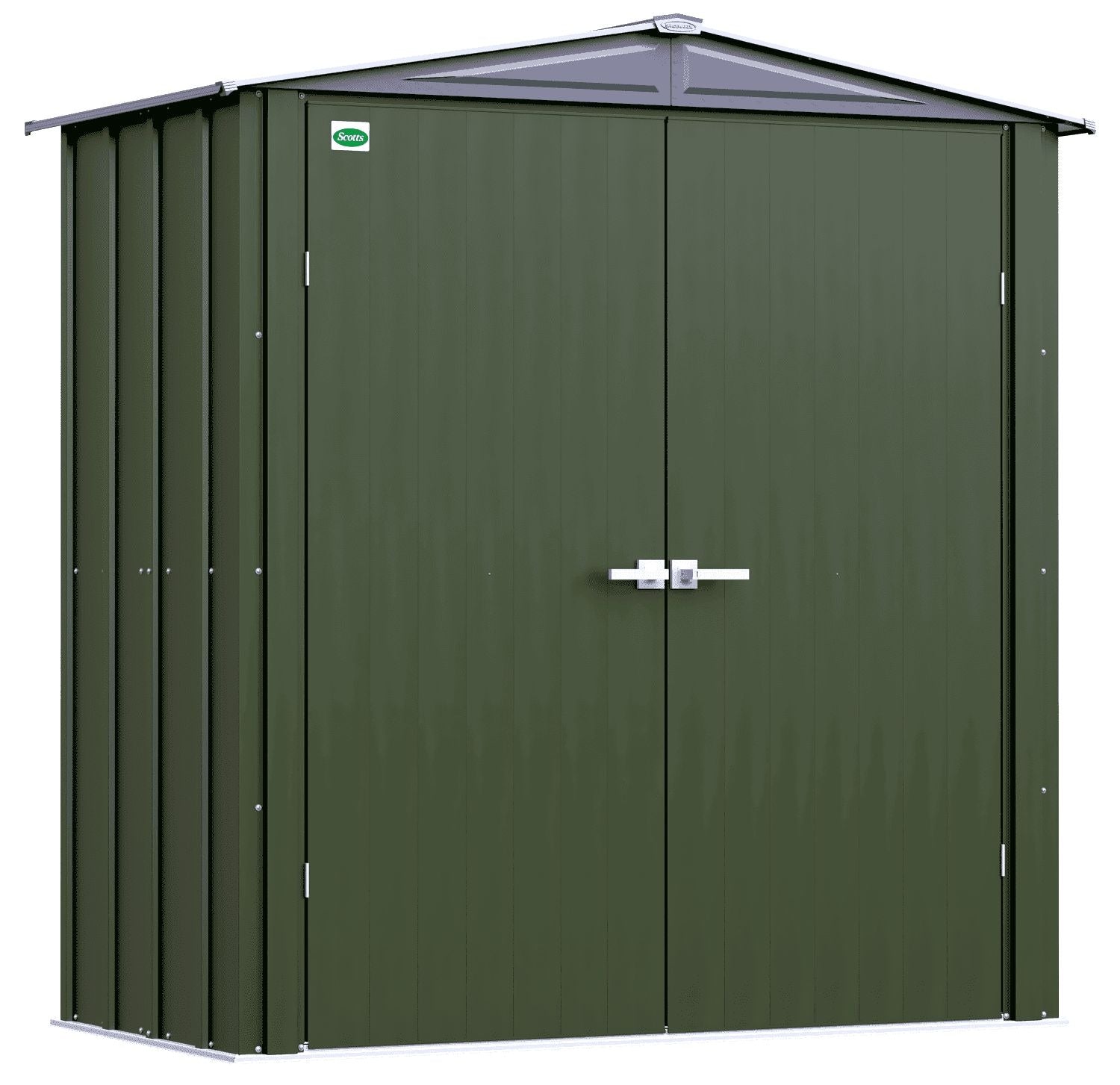 Elite 14x16-ft Anthracite Steel Storage Shed Q7Y0 - product image 3