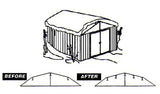 Roof Strengthening Kit for 6x5-ft and 8x6-ft Sheds Q6B8 - product image 2