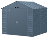 Select Galvanized Steel Storage Shed, Blue Grey, 8-ft x 8-ft N0R0 - product image 1