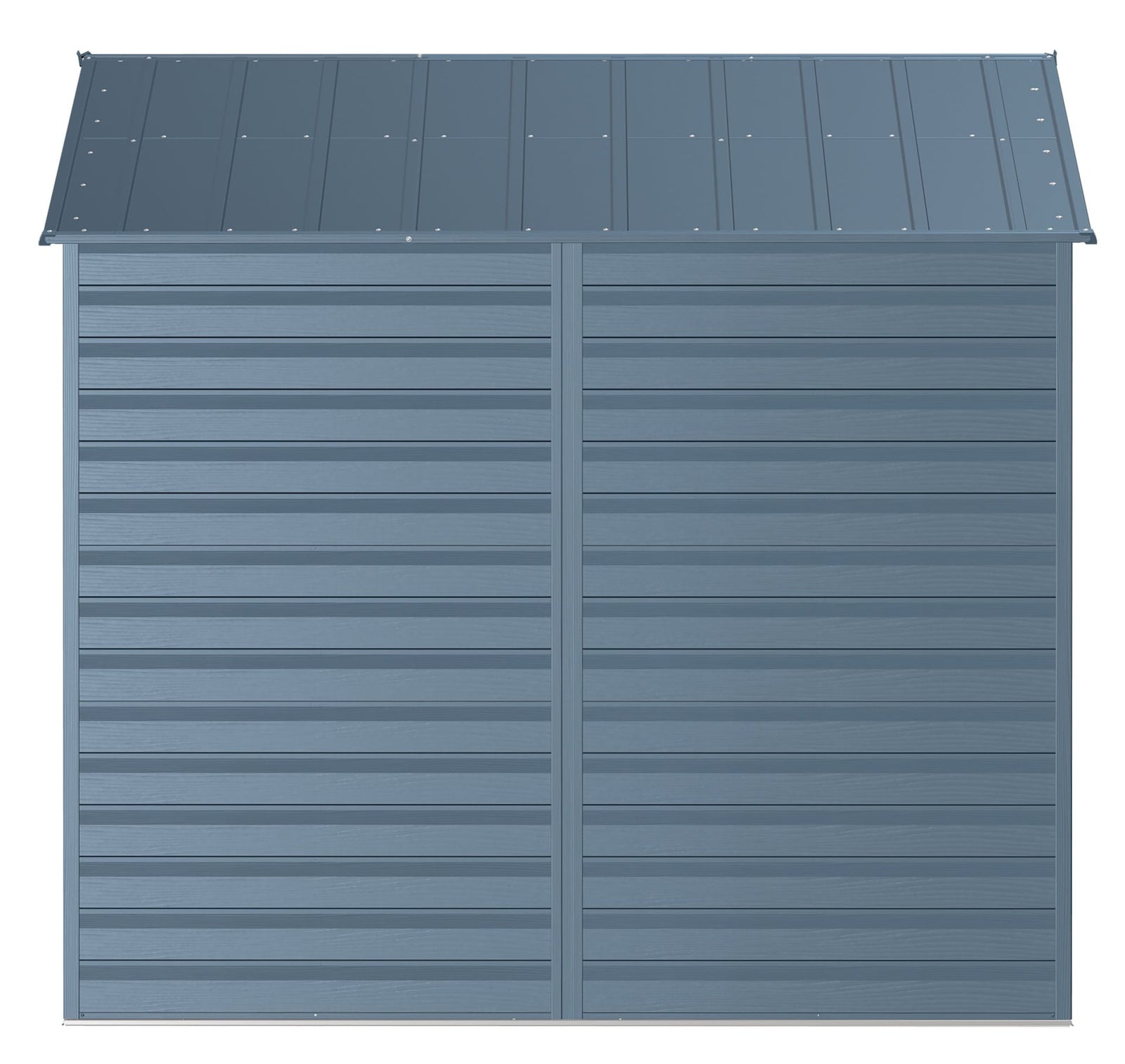 Select Galvanized Steel Storage Shed, Blue Grey, 8-ft x 8-ft N0R0 - product image 7