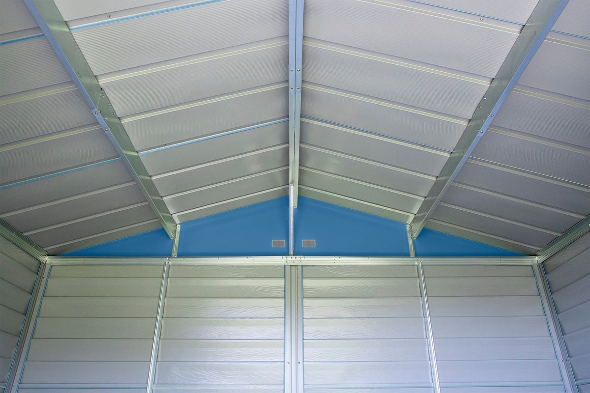 Select Galvanized Steel Storage Shed, Blue Grey, 8-ft x 8-ft N0R0 - product image 8