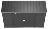 Select Galvanized Steel Storage Shed, Charcoal, 10-ft x 4-ft L6X7 - product image 5