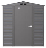 Select Galvanized Steel Storage Shed, Charcoal, 6-ft x 5-ft O6P1 - product image 3