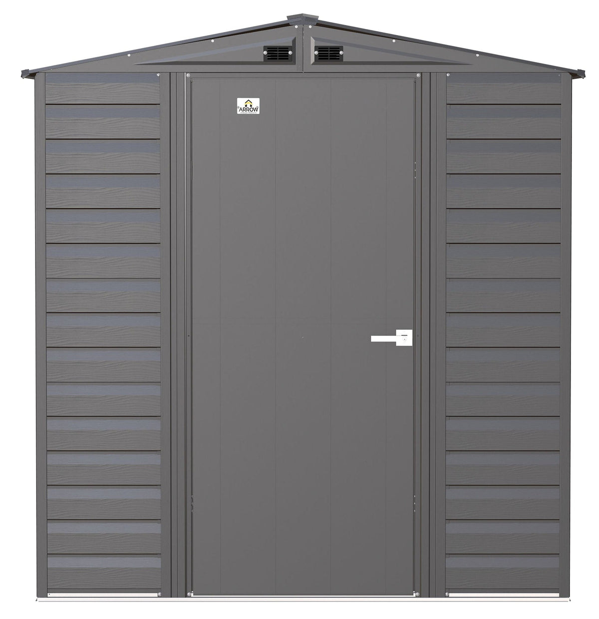 Select Galvanized Steel Storage Shed, Charcoal, 6-ft x 5-ft O6P1 - product image 3