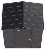 Select Galvanized Steel Storage Shed, Charcoal, 6-ft x 5-ft F8S5 - product image 5