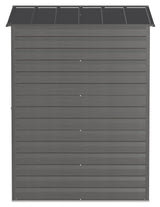 Select Galvanized Steel Storage Shed, Charcoal, 6-ft x 5-ft F8S5 - product image 7