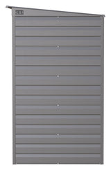 Select Galvanized Steel Storage Shed, Charcoal, 8-ft x 4-ft D7Z9 - product image 5