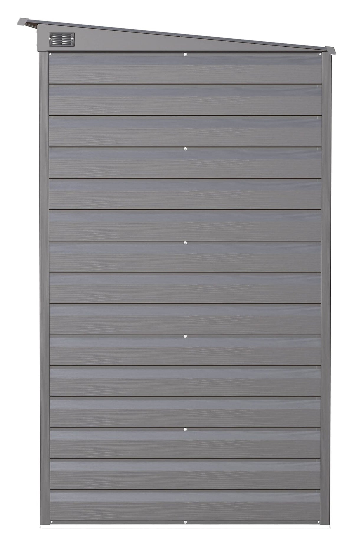 Select Galvanized Steel Storage Shed, Charcoal, 8-ft x 4-ft D7Z9 - product image 5