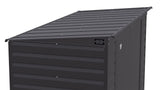 Select Galvanized Steel Storage Shed, Charcoal, 8-ft x 4-ft D7Z9 - product image 8
