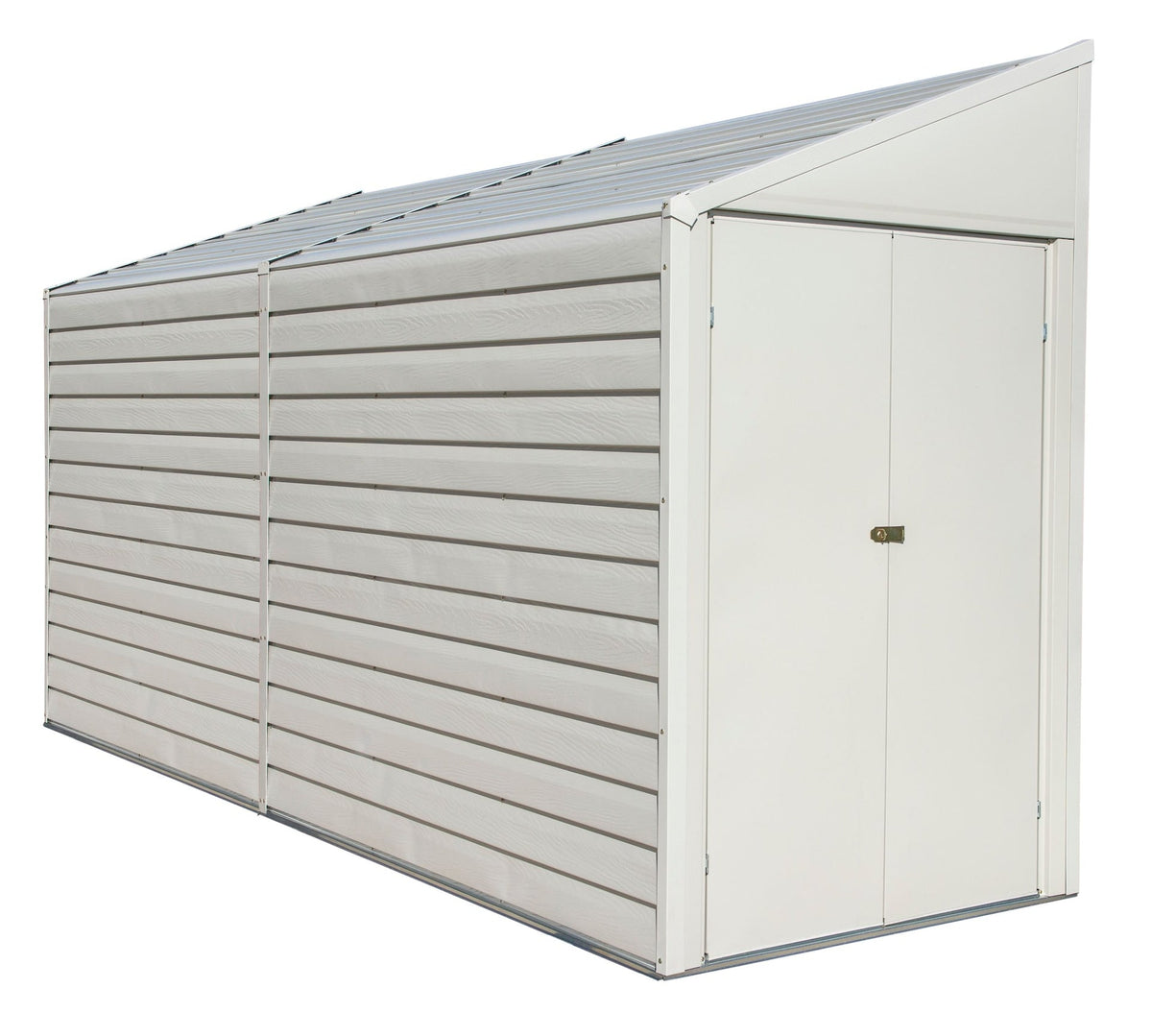 Yardsaver Electro Galvanized Steel Storage Shed, 4-ft x 10-ft N2I5 - product image 1