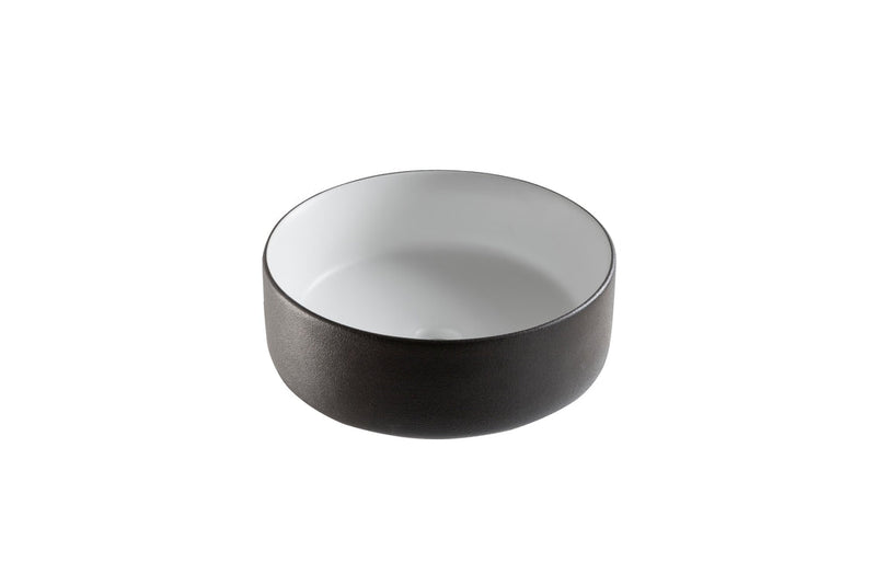 Ceramic Vessel Bathroom Sink/Basin, Black K7X1