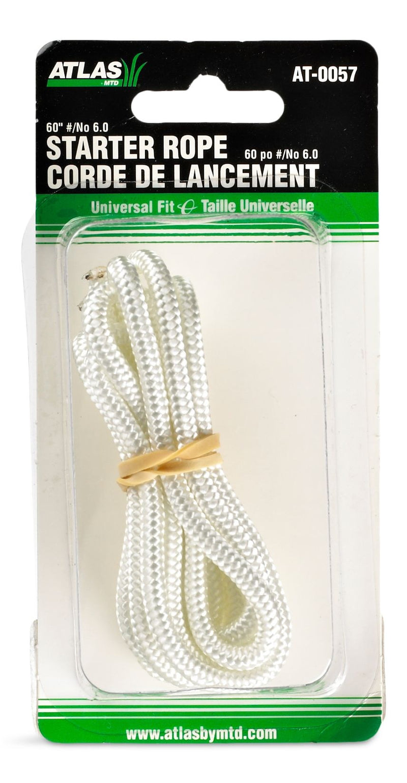 Lawn Mower Replacement Starter Cord/Rope, 60-in x 1/4-in Nylon U8U8