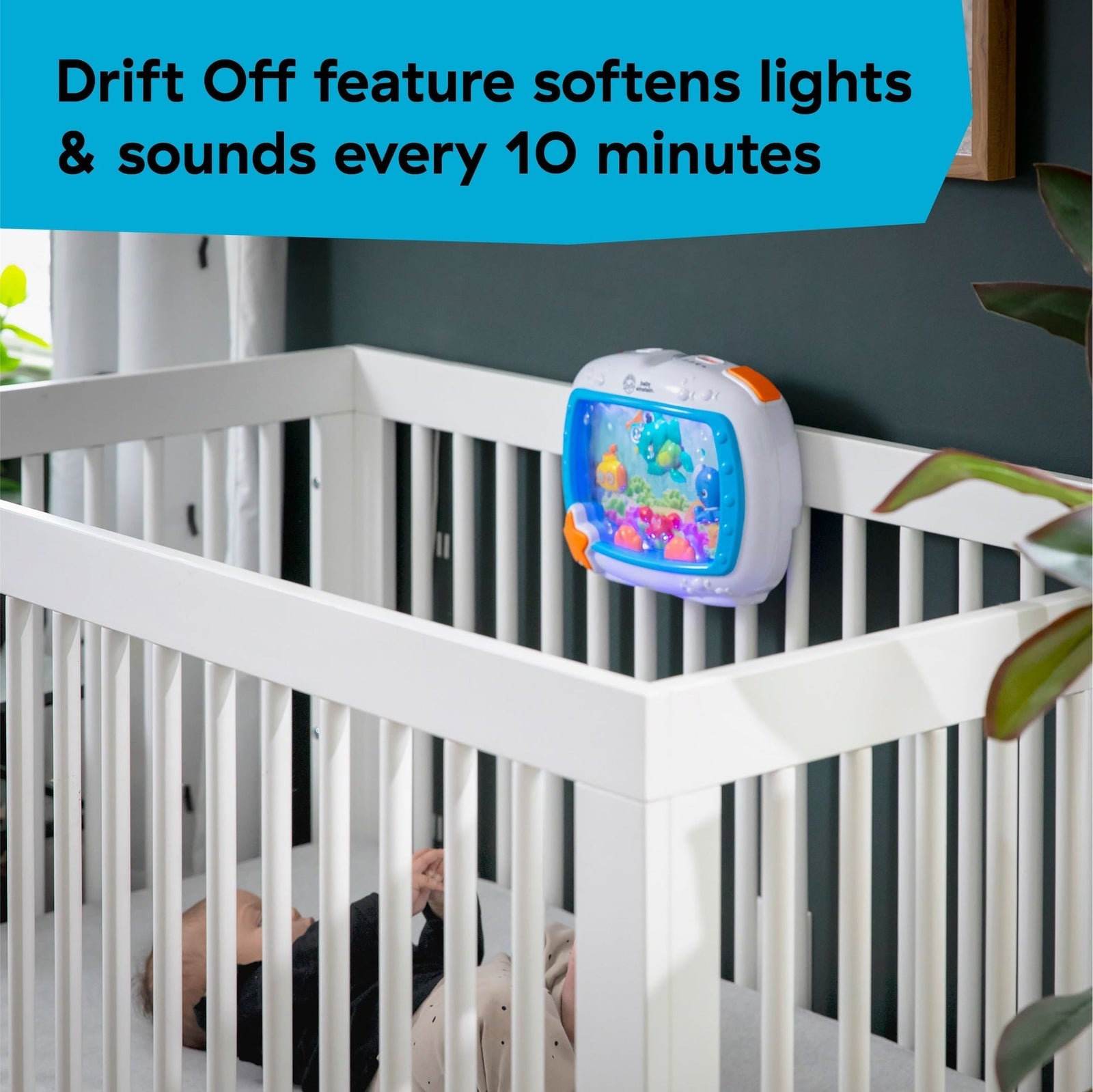 Baby Einstein Sea Dreams Soother Musical Crib Toy and Sound Machine G8V4 - product image 6